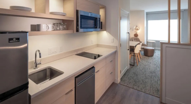 Четырёхместная студия TownePlace Suites by Marriott Ellensburg