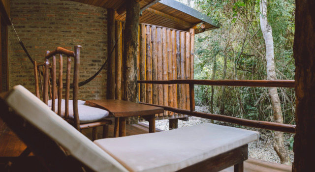 Полулюкс La Aldea De La Selva Lodge
