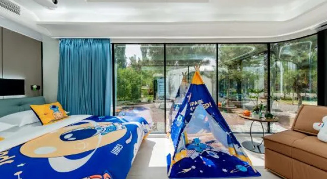 Капсула Deluxe Qingshan Hotel Baotou（Yingbin Building）