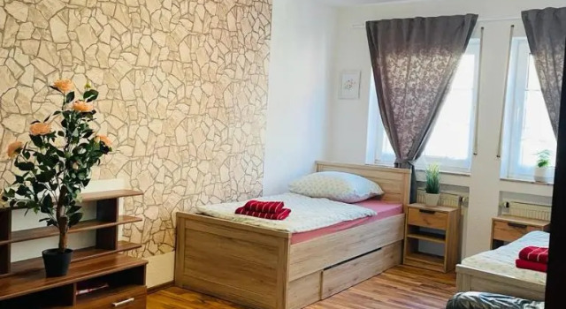 Ferienwohnung in Binger Stadtmitte mit Balkon