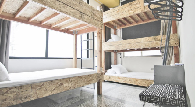 Двухместный номер Standard с балконом и с красивым видом из окна With Inn Hostel