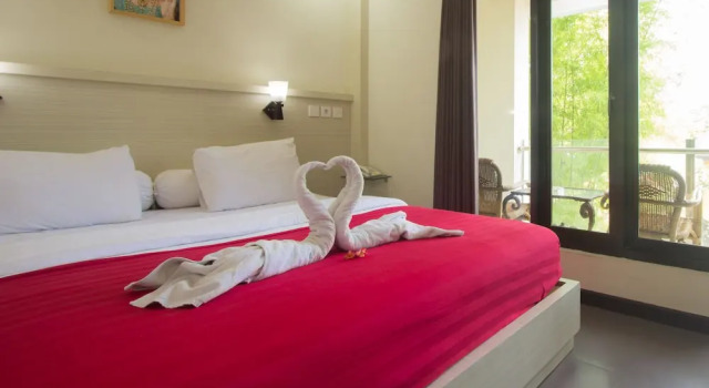 Двухместный номер Deluxe с балконом Maxi Hotel Kedonganan