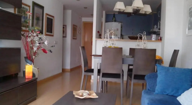 Апартаменты Bonito apartamento de 3 hab. con jardín
