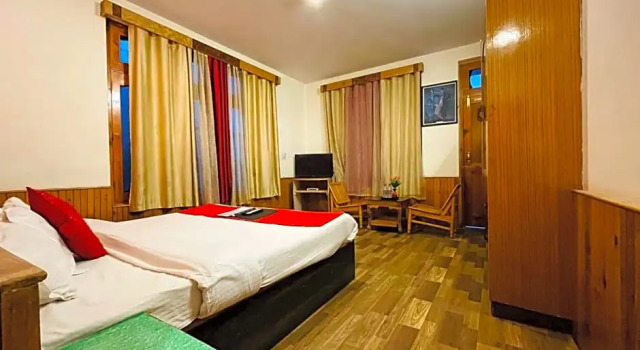 Двухместный номер Deluxe с балконом Ride At Hills-Nihal Cottage Manali