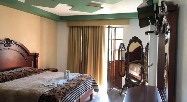 Двухместный номер Superior с балконом и с видом на горы Hotel Hacienda Real