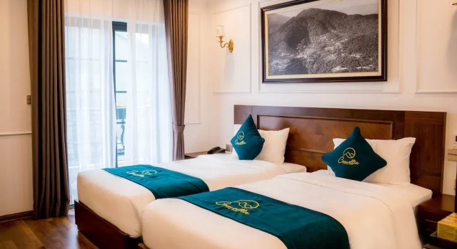 Двухместный номер Superior с балконом Camellia Luxury Hotel Tam Đảo