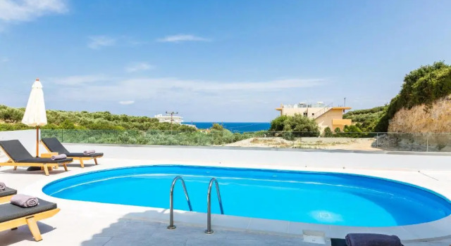 Nikiforos Villa, Private Pool & BBQ, SeaViews, By ThinkVilla, Забронировать Отель Скалета Центральный Крит
