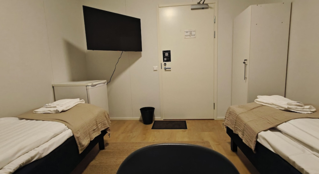 Economy Doppel Zimmer Forenom Hostel Ylläs
