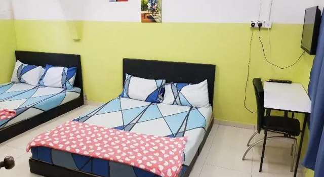 Четырёхместный семейный номер Standard Hotel O Innap Kota Bharu