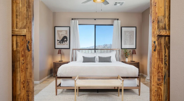 Коттедж Desert Stone by Avantstay Contemporary Desert Oasis With Pool & Hot Tub