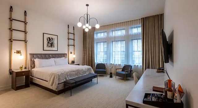 Superior huone Hotel Covington Cincinnati Riverfront