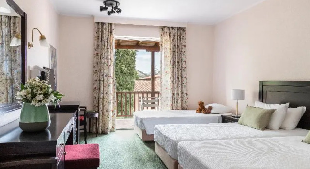 Одноместный номер Classic с балконом Amalia Hotel Meteora
