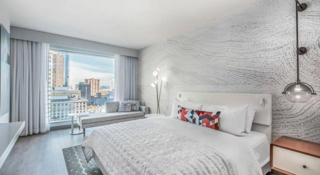 Двухместный номер Standard с красивым видом из окна Le Meridien Denver Downtown