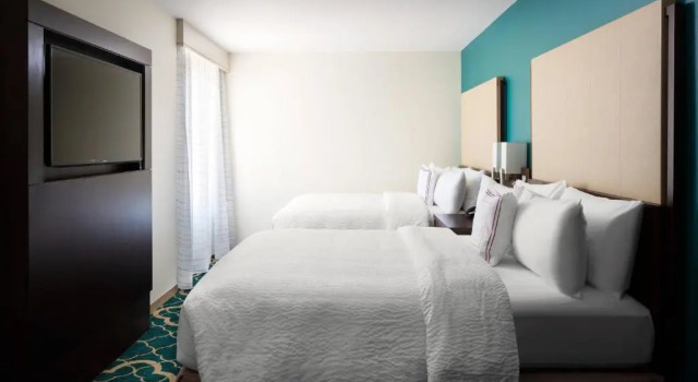 Четырёхместный люкс c 1 комнатой Residence Inn by Marriott Los Angeles Pasadena/Old Town