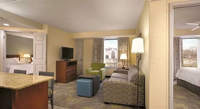 Четырёхместный номер Standard Homewood Suites Williamsburg