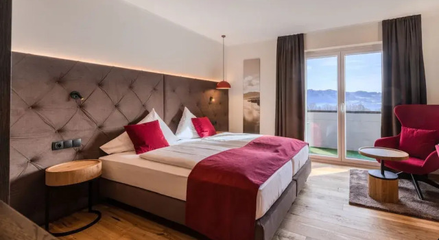 Двухместный номер Standard с балконом и с видом на озеро Hotel Haberl - Attersee