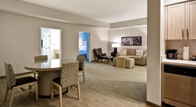 Люкс с 2 комнатами Homewood Suites By Hilton Greenville Downtown