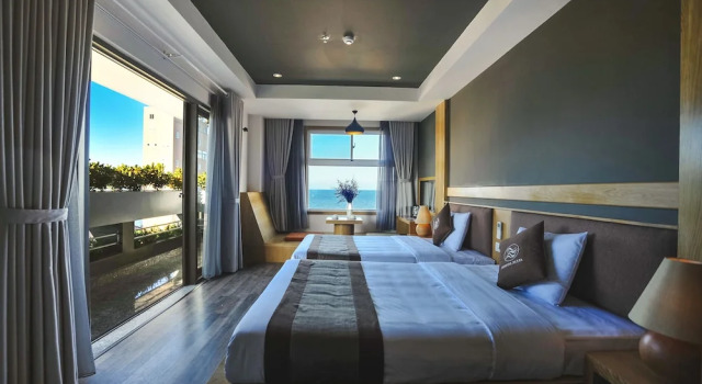 Люкс с балконом и с видом на море Seasing Boutique Hotel