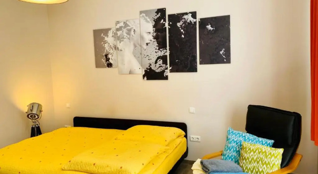 Апартаменты Villa FeWo mit separaten Schlafmöglichkeiten, zentral gelegen