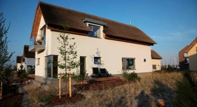 Коттедж Ostsee Reetdachhaus Nr 33 Achternhuis im Strand Resort