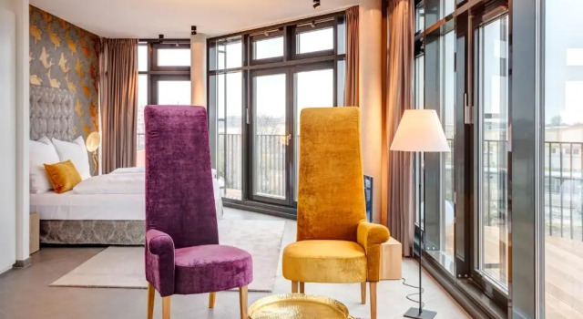 Апартаменты Пентхаус Hotel im Bunker