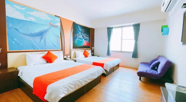 Четырёхместный номер Standard Seashell Bay 貝殼灣