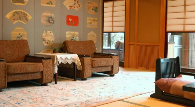 Люкс Jyuraku Premium with Tatami Area Yatsusankan-Children 6 years and older only
