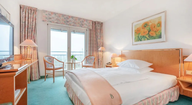 Одноместный номер Standard с красивым видом из окна Landhotel Bellevue