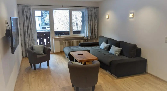 Апартаменты Hotel garni Wetterstein