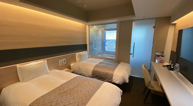 Двухместный номер APA Hotel Keikyukamata Ekimae