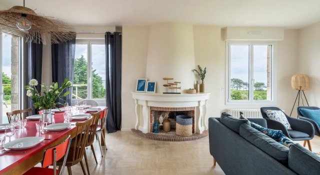 Le Sémaphore, Belle Maison Vue Mer, Terrasse, Jardin, Rezerwuj Hotel Cancale 