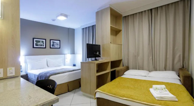 Disability Access Double room Slaviero Executive Florianópolis