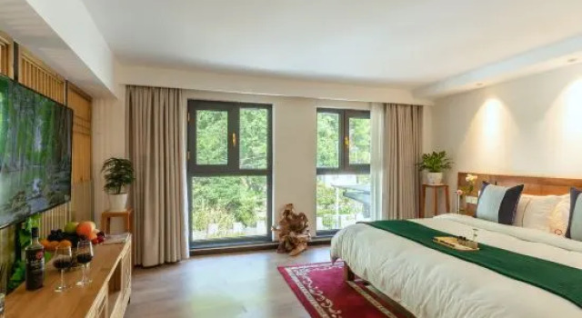 Семейный люкс Deluxe Banmutang Hostel South Gate of Huangshan Scenic Area