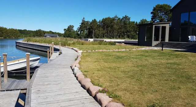 Вилла с 3 комнатами с красивым видом из окна Strandby Villas Käringsund