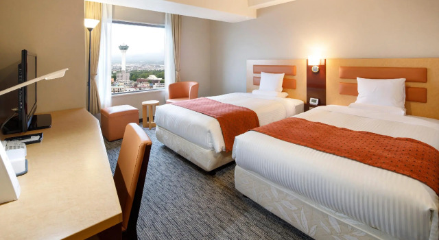 Двухместный номер Superior HOTEL MYSTAYS Hakodate Goryokaku