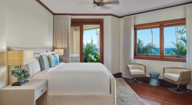 Номер Premier с 4 комнатами The Resort at Kapalua Bay, Maui