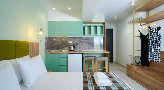 Студия с видом на море Miracle Suites by Klisma beach