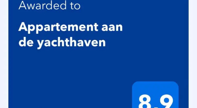 Апартаменты Appartement aan de yachthaven
