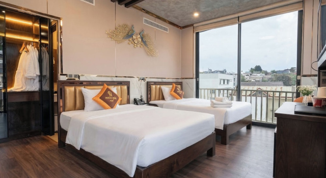 Двухместный номер Standard с балконом Phuc Hai Hotel Da Lat