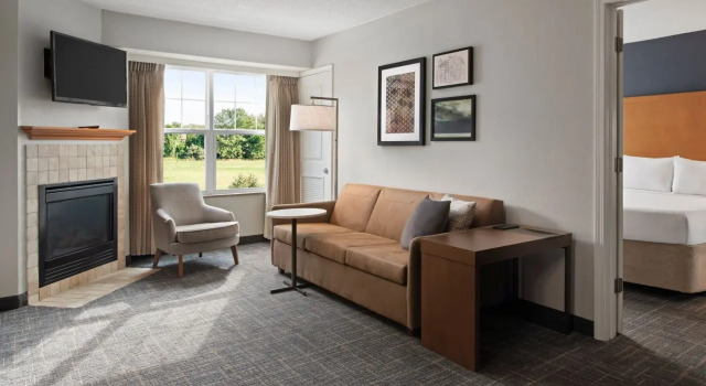 Люкс c 1 комнатой Residence Inn by Marriott Mt. Laurel at Bishop's Gate