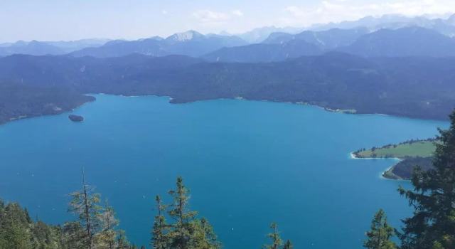 Апартаменты Ferienwohnung mit wundervollen Bergblick
