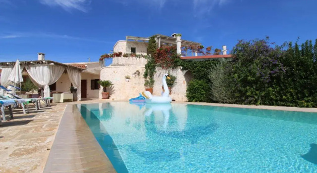 Апартаменты с видом на бассейн Villa Belvedere