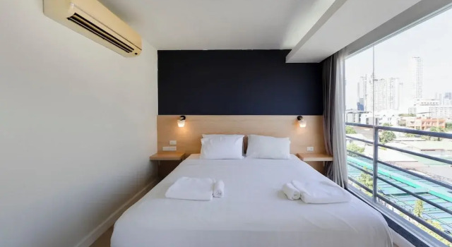 Двухместный номер Standard с видом на город GP House Express Sukhumvit 81