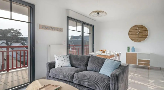 Апартаменты Dans une residence de style balneaire en Bretagne