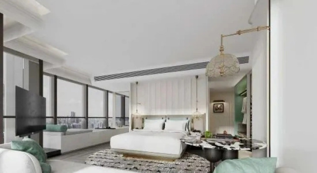 Люкс Comfort с 2 комнатами Guangzhou Panyu Wanbo Elegant Hotel