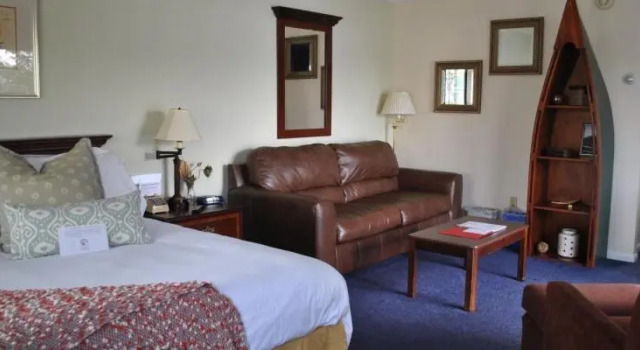 Двухместный люкс Gauthiers Saranac Lake Inn