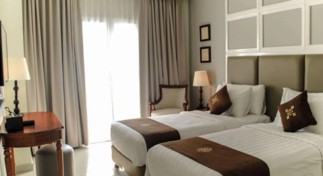 Двухместный номер Deluxe с балконом Hotel Indies Heritage Prawirotaman