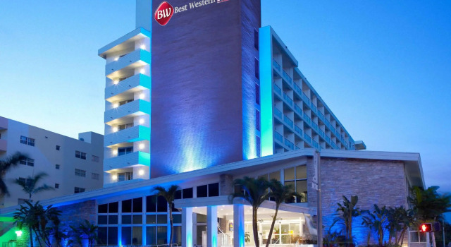 Двухместный номер Standard с частичным видом на океан Best Western Plus Atlantic Beach Resort