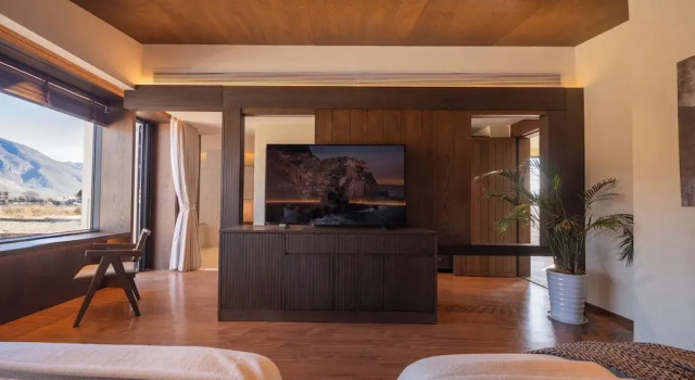 Двухместный семейный номер Standard с видом на горы Qingshanyue Panorama Design Resort