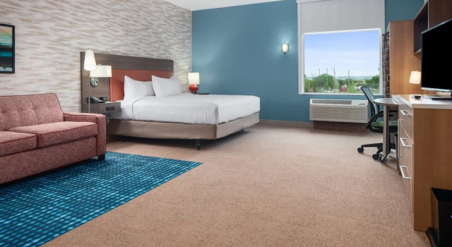 Двухместный люкс Hearing Accessible Home2 Suites By Hilton Rowlett Rockwall Marina